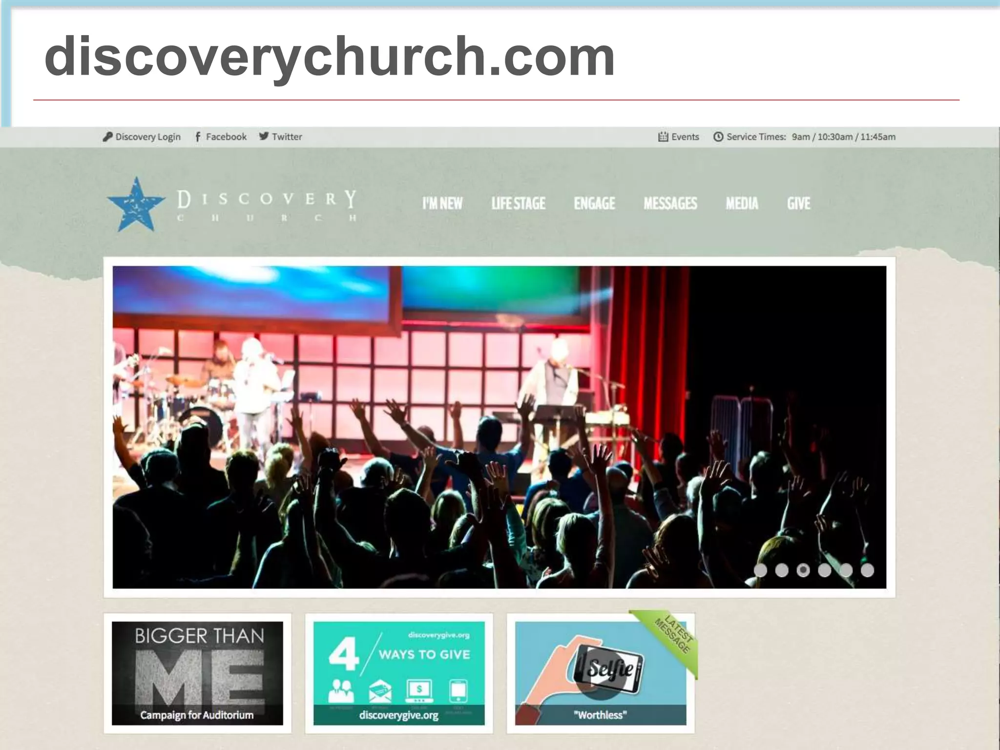 discoverychurch.com
25
 