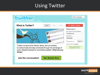 Using Twitter 