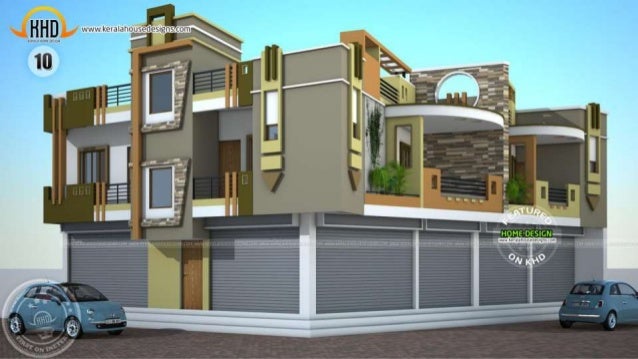 New Kerala house plans April 2015
