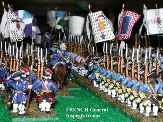 FRENCH General Inspects troops 