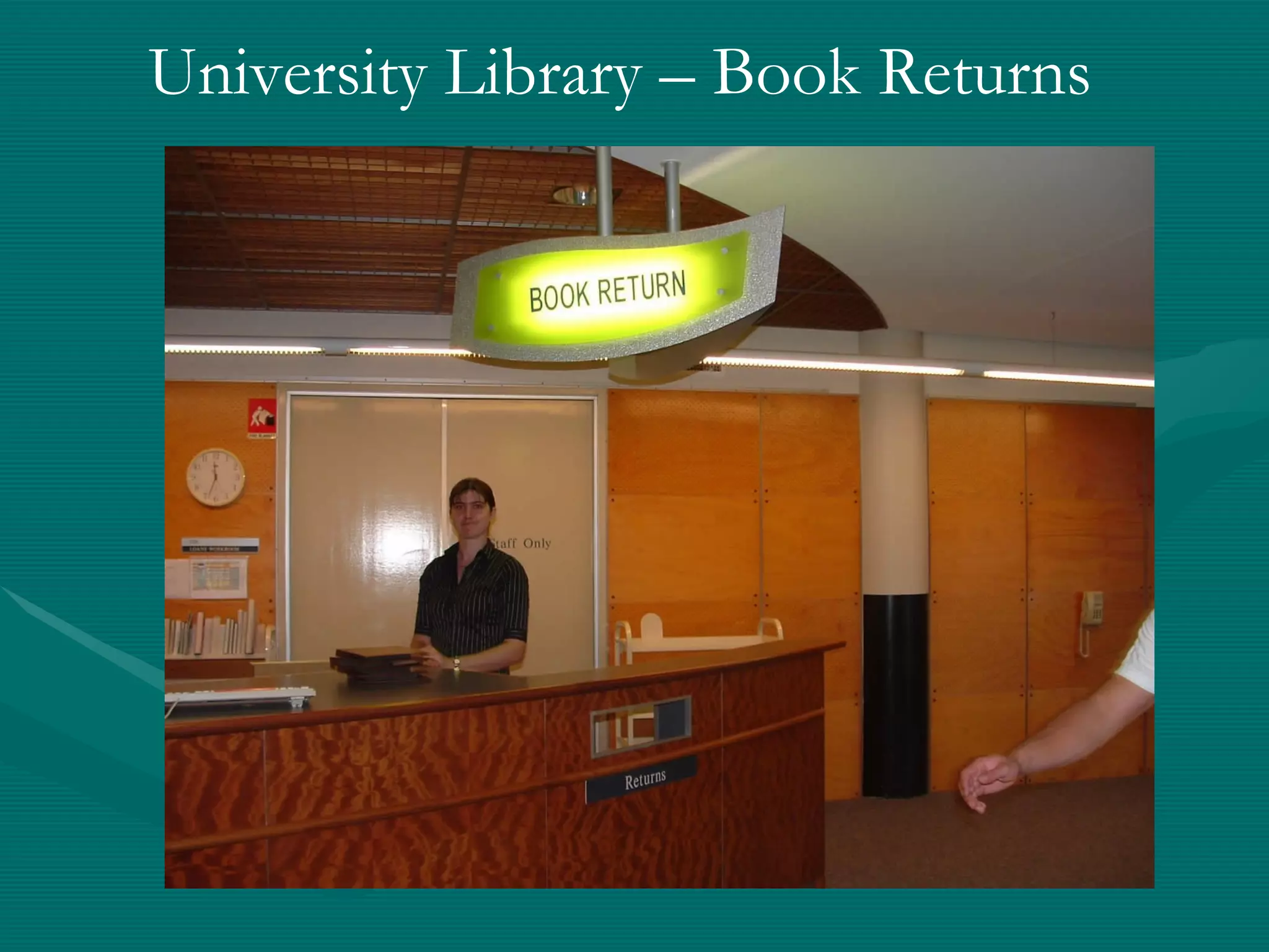 University Library – Book Returns 