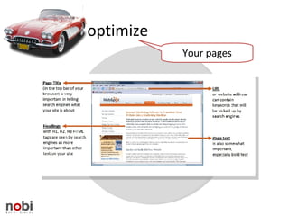optimize Your pages 