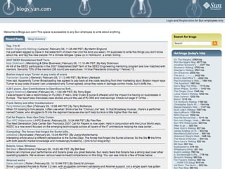 New Media & Social Technologies | 5 Blogs