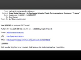 New Media & Social Technologies | 5 Blogs