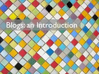 New Media & Social Technologies | 5 Blogs