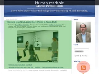 New Media & Social Technologies   9 Rss