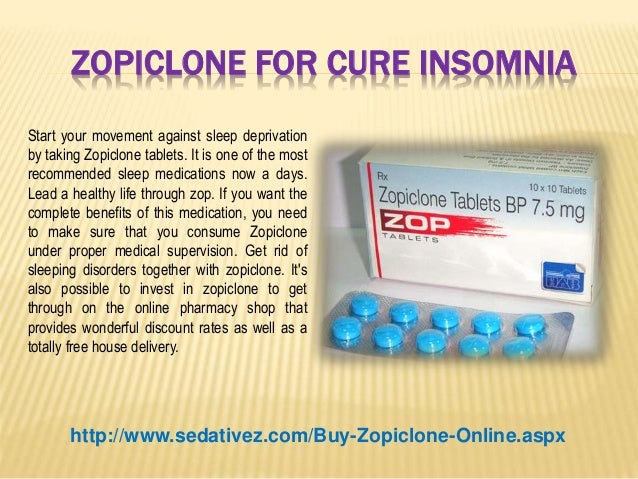 Order eszopiclone online