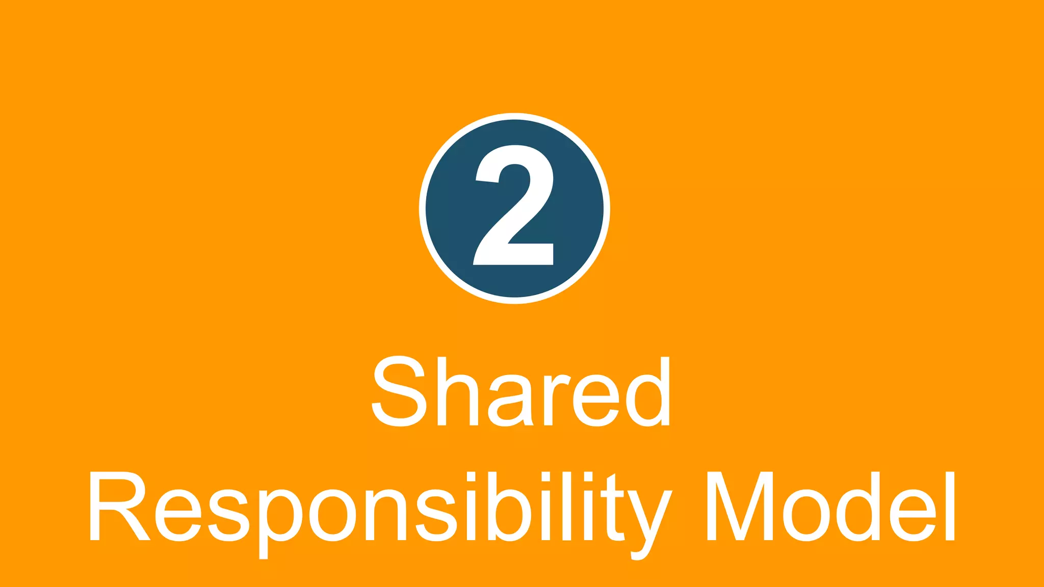 © 2019, Amazon Web Services, Inc. or its Affiliates. All rights reserved.
2
Shared
Responsibility Model
 