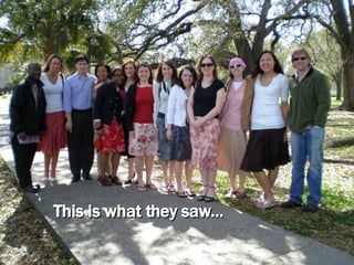 This is what they saw… 