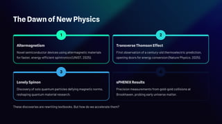 New Physics and Quantum AI: Pioneering the Next Frontier | PDF
