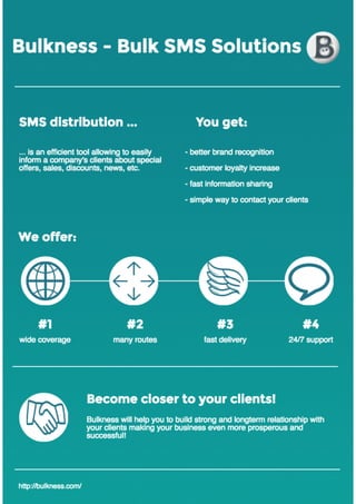Bulkness - Bulk SMS services