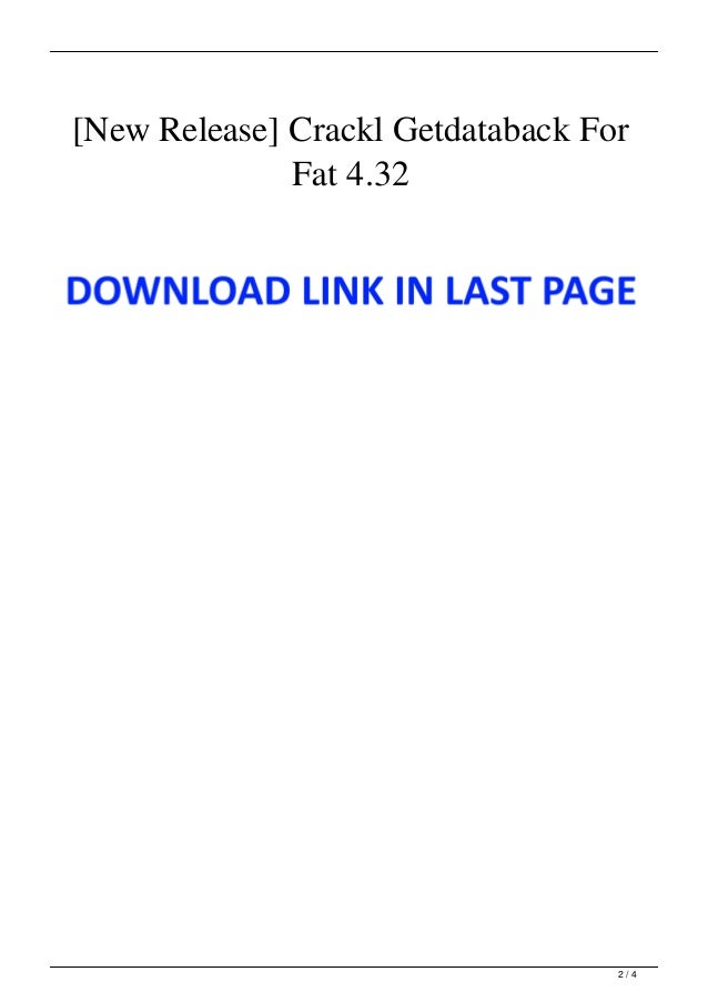 Getdataback Fat 4.32 Keygen Getdataback Fat 4.32 Keygen