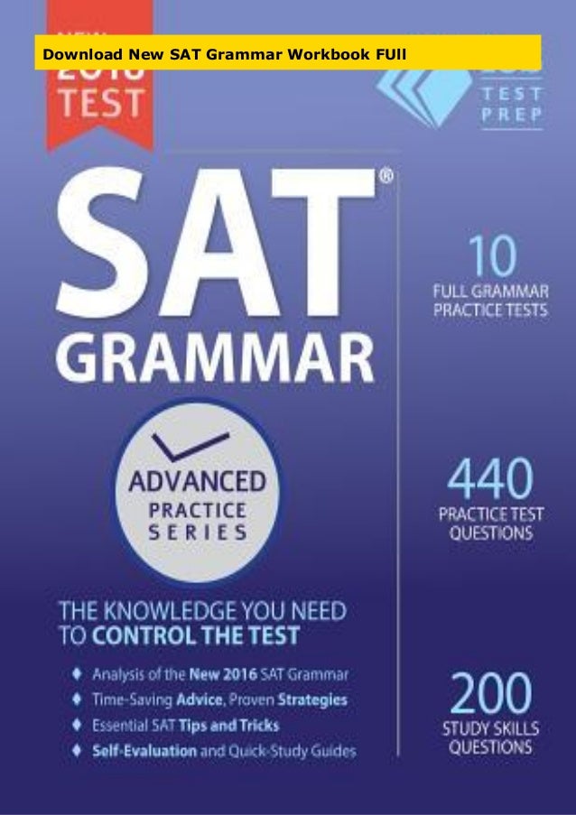The Ultimate Guide To Sat Grammar Workbook