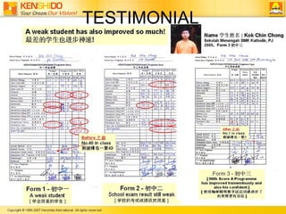 TESTIMONIAL 