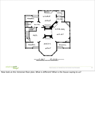 New Sources of Inspiration for Interaction Designers   18


Now look at this Victorian ﬂoor plan. What is different? What ...