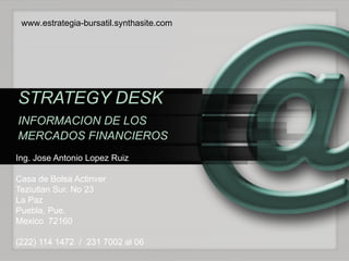 New Strategy Desk Dic. 17