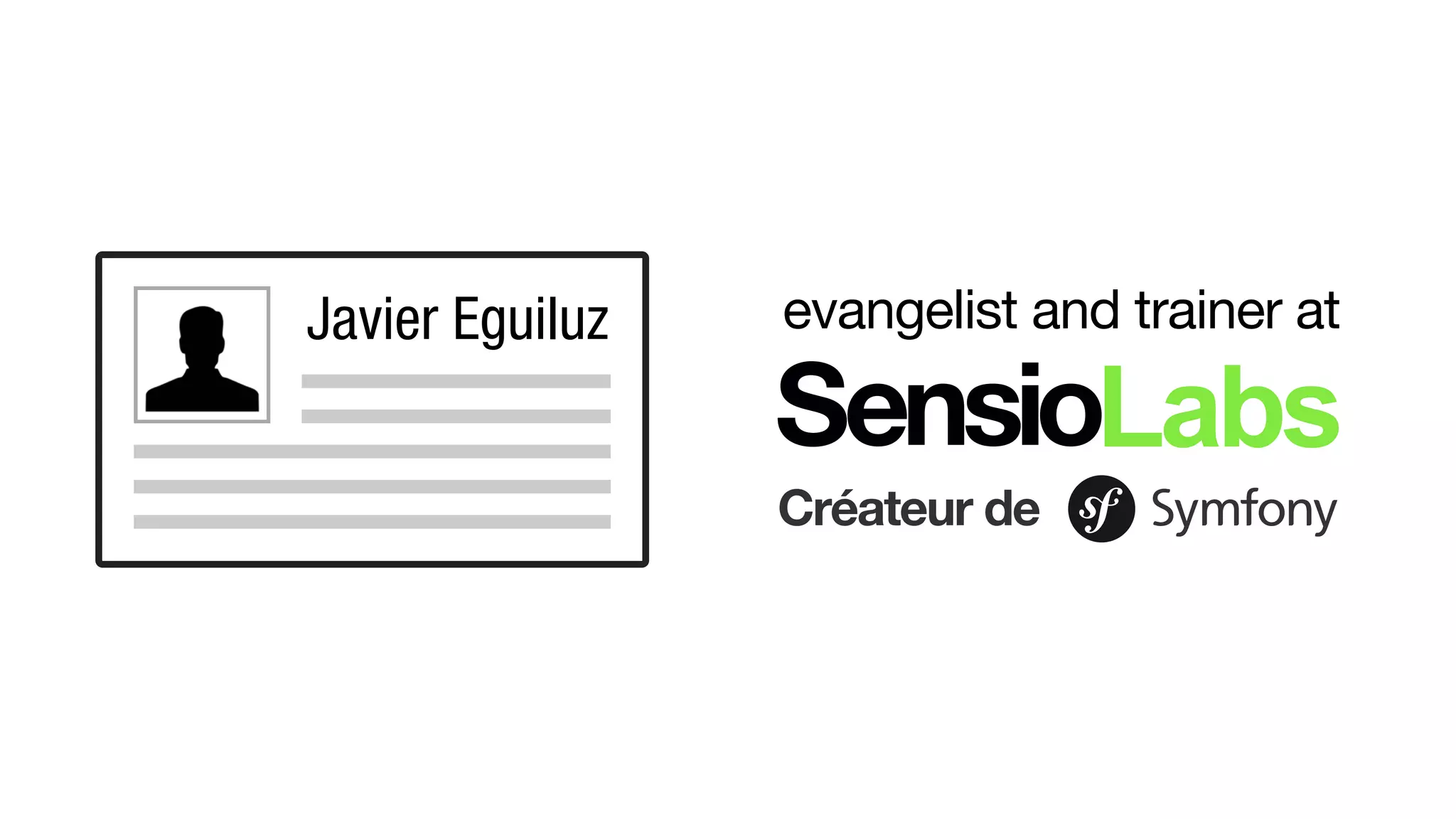 Javier Eguiluz evangelist and trainer at
 