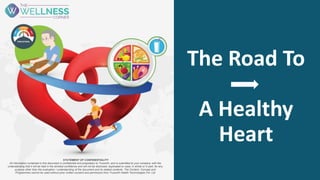 The Road To
A Healthy
Heart
STATEMENT OF CONFIDENTIALITY
All information contained in this document is confidential and proprietary to Truworth, and is submitted to your company with the
understanding that it will be held in the strictest confidence and will not be disclosed, duplicated or used, in whole or in part, for any
purpose other than the evaluation / understanding of the document and its related contents. The Content, Concept and
Programmes cannot be used without prior written consent and permission from Truworth Health Technologies Pvt. Ltd
 