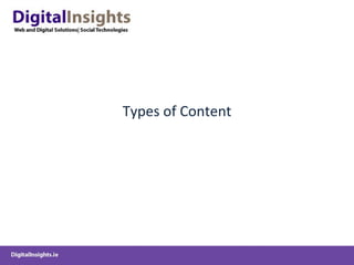 Types of Content 