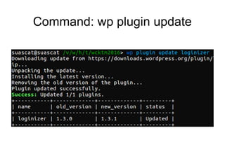 Manage Database

export

import

reset

drop

query

search/replace

...etc.
 