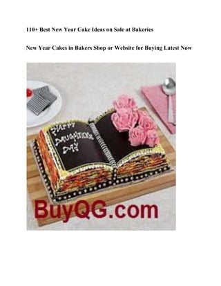 110+ Best New Year Cake Ideas on Sale at Bakeries
New Year Cakes in Bakers Shop or Website for Buying Latest Now
 