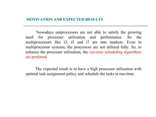 Multiprocessor scheduling 1 | PPT