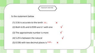 grade 4 mathematics ppt decimal approximation | PPTX