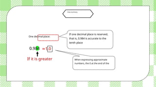 Approximation Decimal grade 4 mathematics ppt decimal approximation | PPTX