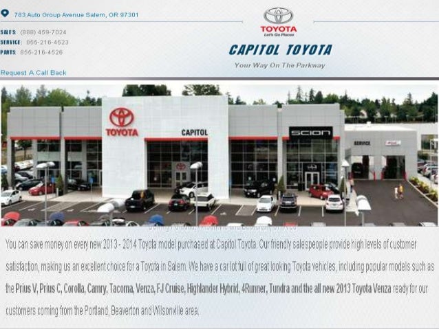 New 2013 2014 New Toyota model at capitol toyota