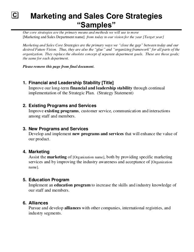 Business plan for customer service department