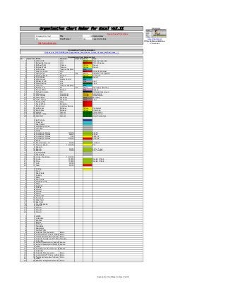 Doesn't work? Click Here
Title 20 Start on Row
Chart Format ALL Levels to Include
ID Parent ID Function Assistant Color Note
1 0 CEO Green Recently Appointed
2 1 CFO Red PhD in Finance
3 2 Finance Yellow Deputy
4 2 Treasury Yellow Deputy
5 4 Treasury Assistant Blue
6 1 COO Red Industrial Engineer
7 1 PA Yes White Secretary to the Board
8 6 Manager Yellow Production
9 8 Line Dark Green Deputy
17 8 Quality Control Blue
18 9 Line Pink Line 1
19 9 Line Dark Green Line 2
13 4 Treasury Assistant Blue
15 6 PA Yes White Operations Assistant
16 6 Manager Pink Packing
10 1 CIO Dark Blue Software Background
20 10 Operational Orange Applications
21 10 Operational Orange Infrastructure
22 20 Developer Gray Windows
23 20 Developer Gray Linux
11 1 Sales Red
12 1 Marketing Red
14 1 Customer Service Red
24 12 Manager Yellow Consumers
25 12 Manager Yellow Enterprise
26 25 Account Dark Green Corporations
27 25 Account Dark Green Medium Size
28 25 Account Dark Green Small Companies
1 0
2 1
3 1
4 2
5 2
6 4
7 6 123,456 $42.55
8 6 99,400 $33.22
9 6 1,000 $390.22
10 6 200,000 $120.88
11 5
12 11 50,000 10 Years
13 11 1,000,000 2%
14 5
15 14 33,250 3.5% / 1 year
16 14 10,000 5% / 5 Years
17 3
18 3
19 18 1,000,000
20 18 500000 Rented 5 Years
21 18 100000 Rented 3 Years
22 17 22,000
23 17 33,000
1 0
2 1
3 1
4 1
5 1
6 2
7 2
8 3
9 3
10 3
11 8
12 8
13 9
14 9
15 10
16 10
17 10
18 4
19 4
20 5
21 5
22 5
1 0
2 1
3 1
4 1
5 1
6 1
7 1
8 1
9 2 Macro
10 2 Macro
11 2 Macro
12 2 Template
13 3
14 13 Bundle
15 13 Bundle
16 3
17 16 Bundle
18 4
19 18 Macro
20 18 Macro
21 18 Macro
22 4
23 22 Macro
John Wi
William Temp
William Worth
Melissa Joel
Marcus Whitt
Anthony Liu
Juliana Lay
Martin Klay
Carl Thomas
Joana Elms
Julia Thomas
Mark Storm
My Portfolio
Financial
Real Assets
BudGex - Budget Generator for Microsoft® Excel® Microsoft® Excel®
Traditional Calendars for Excel
Others
Get all OfficeHelp.Biz TEMPLATES at once!
Others
Download our PC TIPS in a single PDF file!
Calendars
Calendar Plan Generator
Custom GANTT Charts for Microsoft® Excel®
Calendars
Get all OfficeHelp.Biz CALENDARS at once!
PC Tips
Templates
Newsleters
NAVIGATION
HOME
Calendars
Food Packaging
Lojistics
Traditional Calendars for Excel
Calendar Templates 2011/2012 with Holidays (USA / UK / Australia / Canada) for Excel
Store C
Offices
Store A
West Cost
East Cost
Warehouse
Downtown
Store B
Factory
Industry
Retail
Agri Foods
Storage Foods
Calendar Plan Generator
Custom GANTT Charts for Microsoft® Excel®
Store A
Store B
Bundles
Macros
Company D Shares
Bonds
Bond Company 10
Treasury Bonds
Retail
Industrial
Gold
Silver
Holding
Deposits
Bank A
Food
Real Estate
Bank B
Commodities
Real Estate
House - Residence
House
Store
Chris Rodes
High/Medium Risk
Company C Shares
Low Risk
Stocks
Company A Shares
Company B Shares
Joan Hart
John Hoover
Diane Kepling
Mathew Right
Name
John Smith
Melinda Wells
Ruth Barnes
Dwight Johnson
Mariana Klim
Susan White
John Doe
Click here to CUSTOMIZE your Organization Chart (Fonts, Colors, Column and Row sizes, …)
Organization Chart Maker for Excel Vs2.11
Organization Chart Members List
Company Org Chart
Alicia Jones
www.officehelp.biz
Office Software Solutions
© OfficeHelp.Biz
Organization Chart Customization
Richard Simpson
Armando White
HELP using this macro.
All
Margarida Connors
Organization Chart Maker for Excel Vs2.00
 