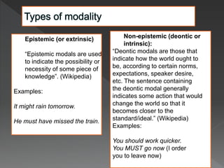 The grammar of interpersonal meaning | PPTX