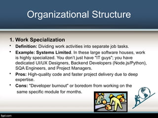 Comprehensive Guide to Organizational Structure and Design in ...