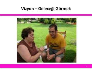 Vizyon – Geleceği Görmek
5
 