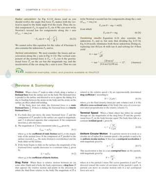 Fundamental Of Physics (FORCE AND MOTION-II) | PDF