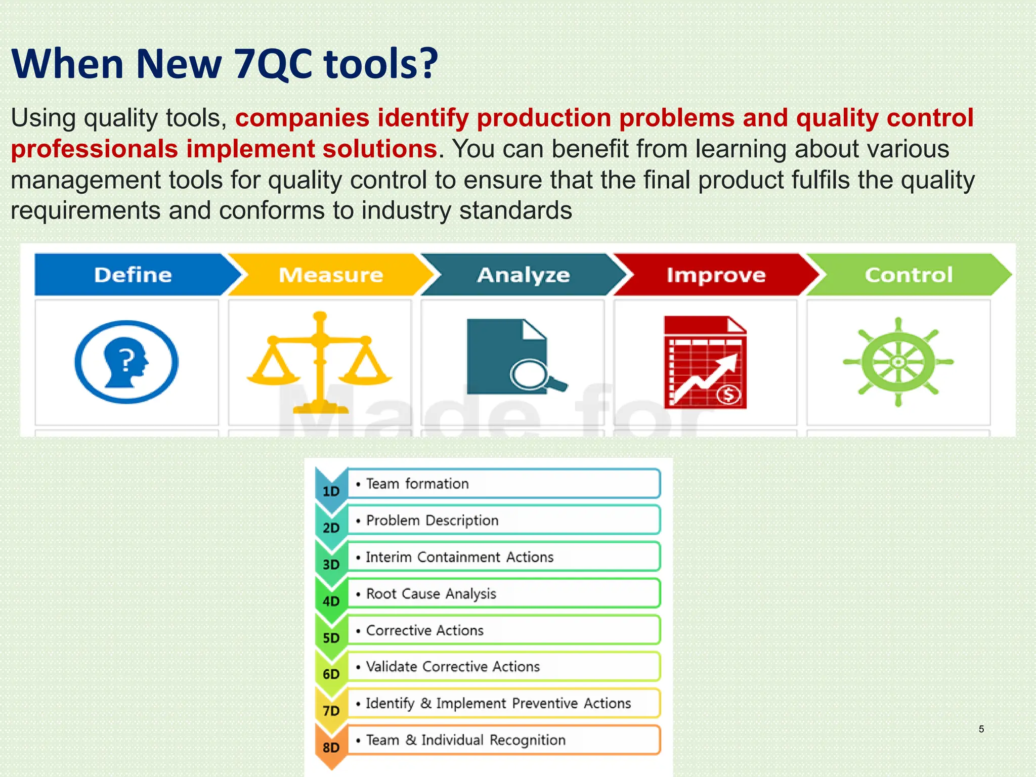 New 7QC tools for the quality person during RCa | PDF