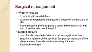 abdominal wall defect | PPTX