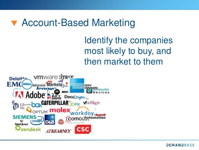 B2BCamp Session (Part 1): Account Based Selling Meets ...