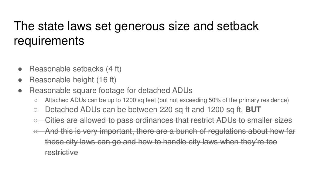 New ADU Laws in California 2020