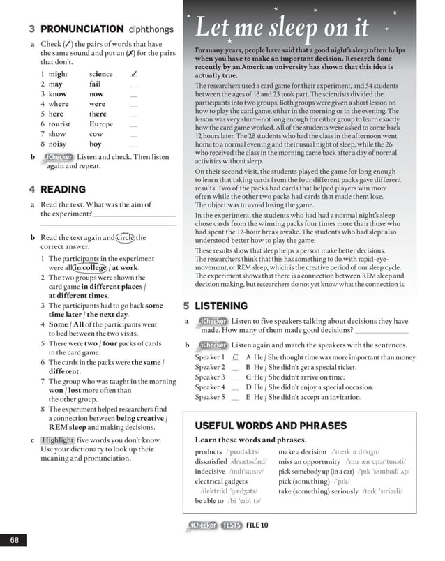 American English File 2 Workbook American English File 2 Workbook