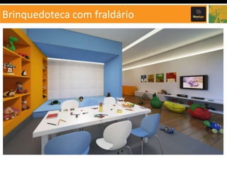 Brinquedoteca com fraldário
 