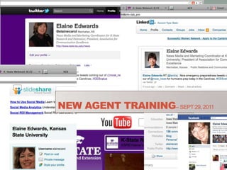 New Agent Training– Sept 29, 2011 