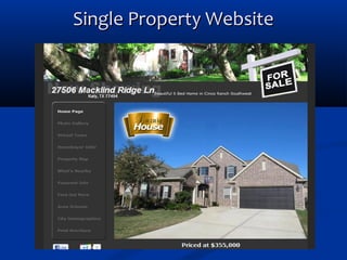 Single Property Website

 