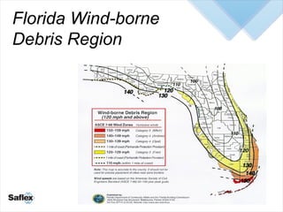 Florida Wind-borne  Debris Region 