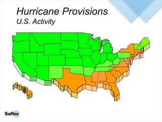 Hurricane Provisions U.S. Activity 