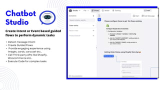 No-Code Conversational AI Chatbot Builder | YourGPT Chatbot | PPTX