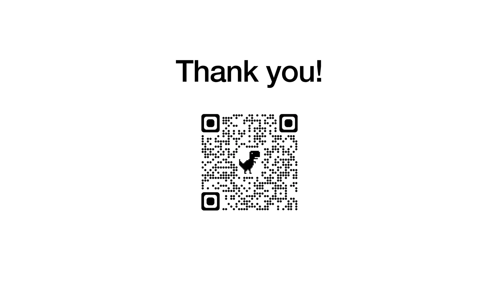 Thank you!
 