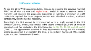New focused antenatal care ANC - Copy.pptx