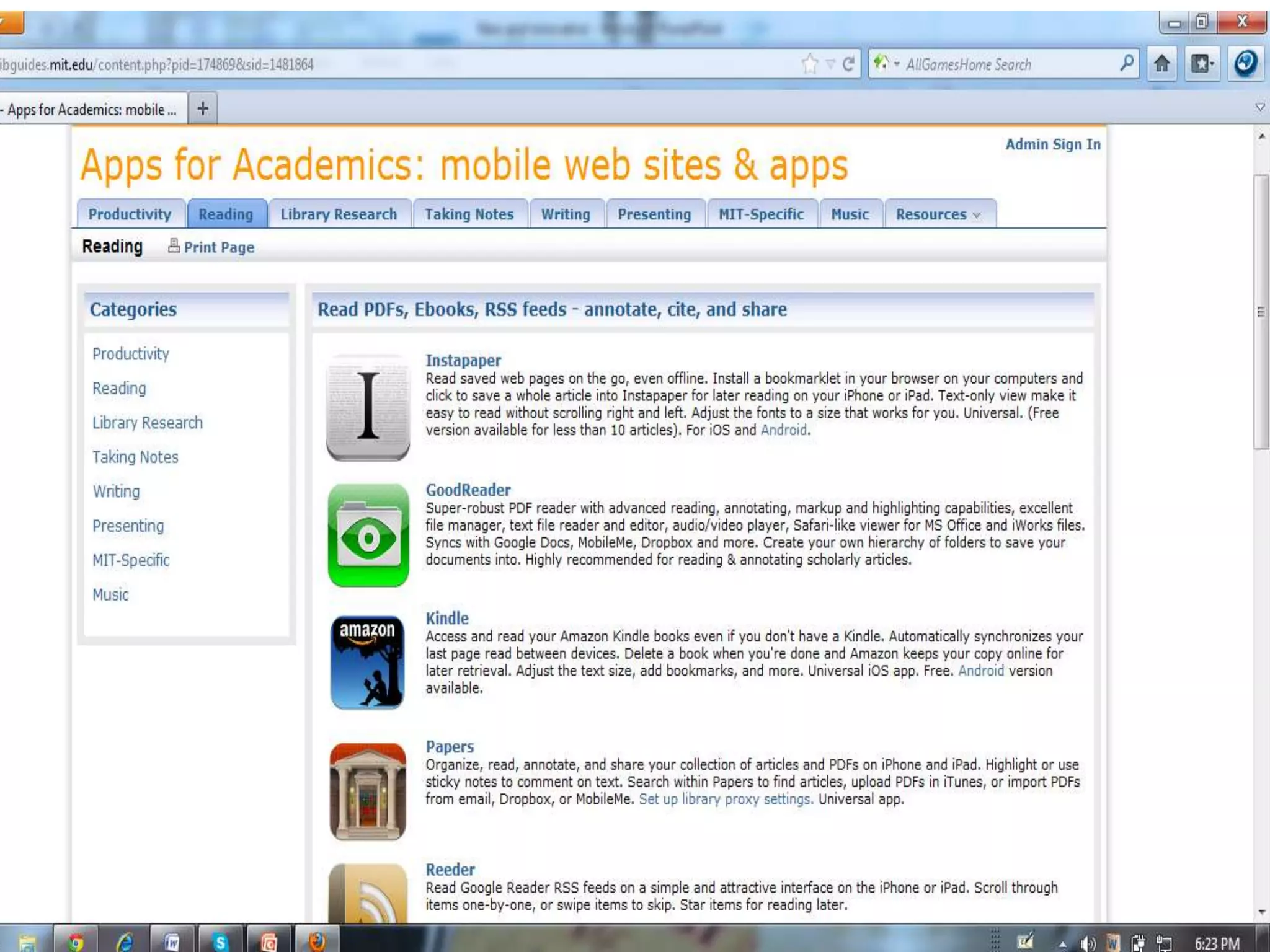 N E W A N D I N N O V A T I V E L I B R A R Y A C T I V I T I E S A N D
S E R V I C E S I N A U N I V E R S I T Y L I B R A R Y
 