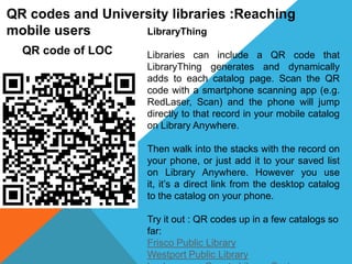 New and innovative services in university library | PPTX